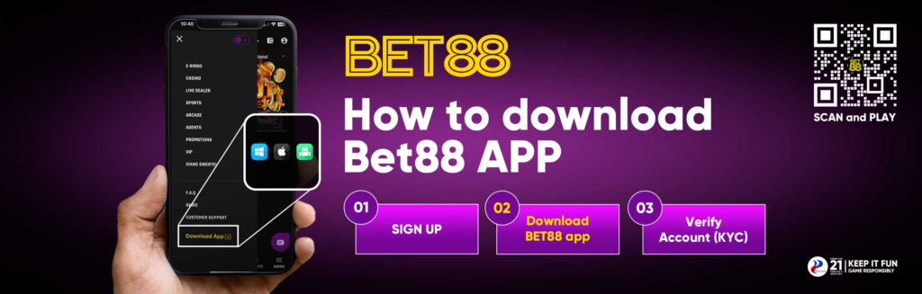 24/7 Support from Bet88's Customer Service.